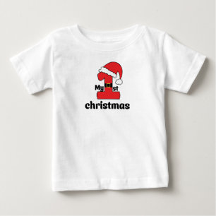 My first Christmas Baby T-S, Baby shower Gift, T-Shirt