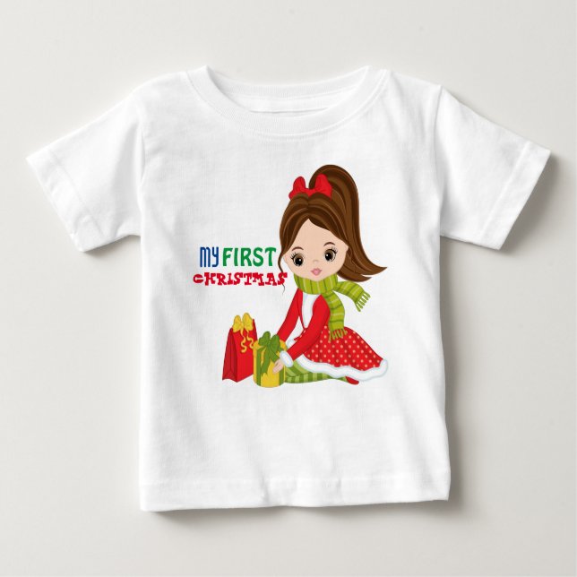 My first Christmas BabY T-Shirt (Front)