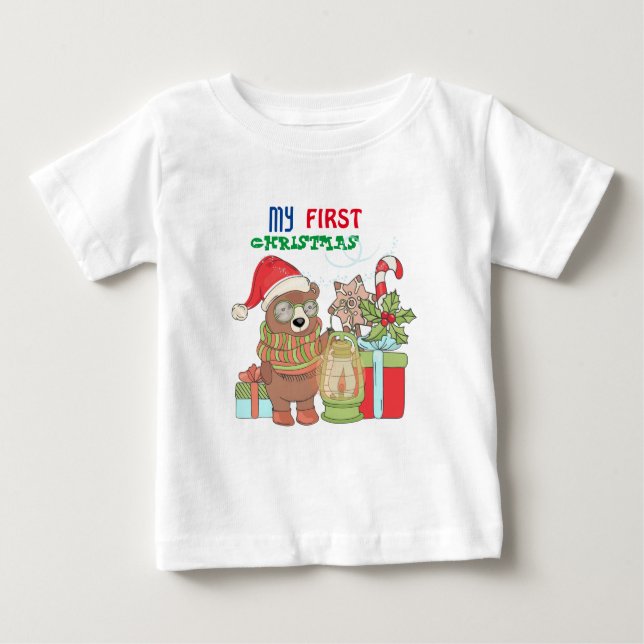 My first Christmas BabY T-Shirt (Front)
