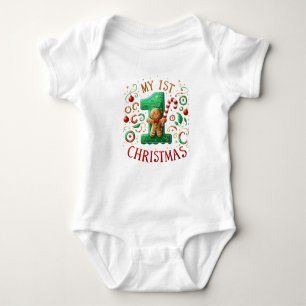 My First Christmas Bodysuit