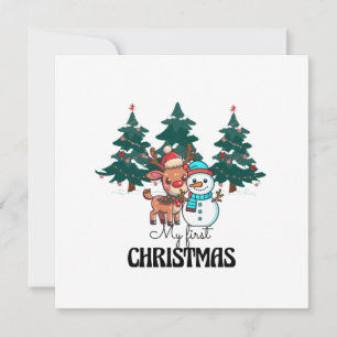 My First Christmas  Card
