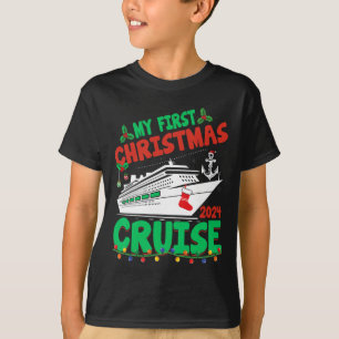 My First Christmas Cruise 2024 Cruise Ship Vacatio T-Shirt
