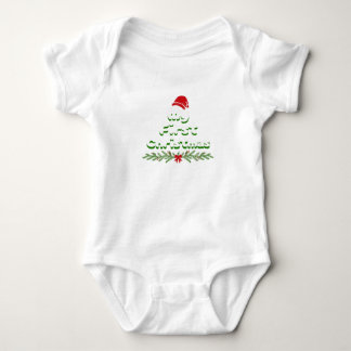 My First Christmas | Cute Holiday Baby outfit Bodysuit