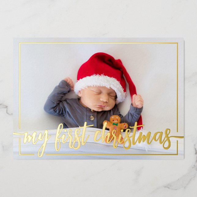 My first Christmas horizontal photo (Front)