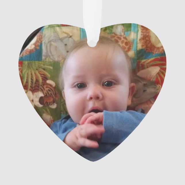 My First Christmas New Baby Keepsake Ornament (Front)