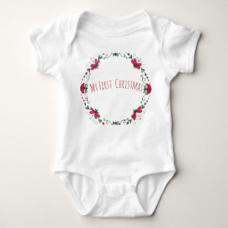"My First Christmas" OnePiece For Baby Bodysuit