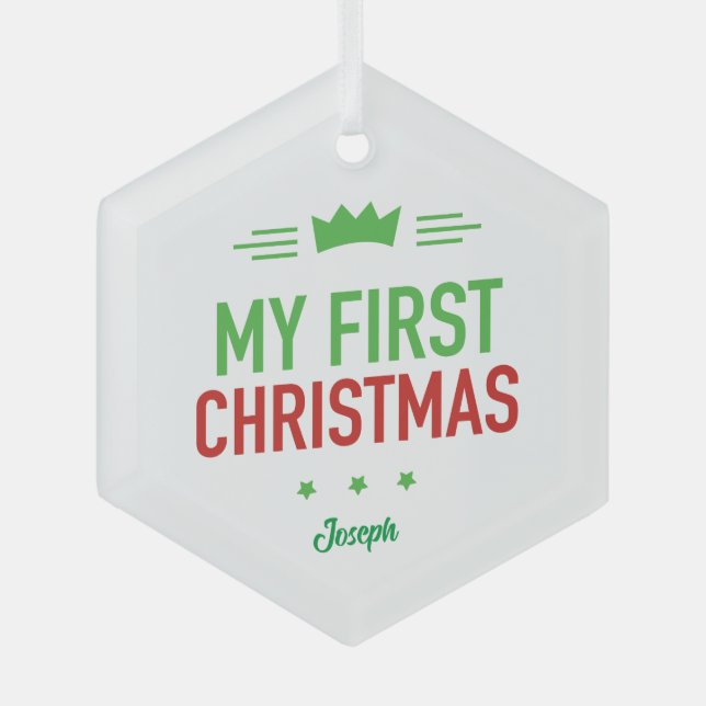 My First Christmas Ornament (Front)