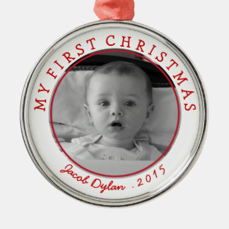 My First Christmas Photo Ornament Keepsake