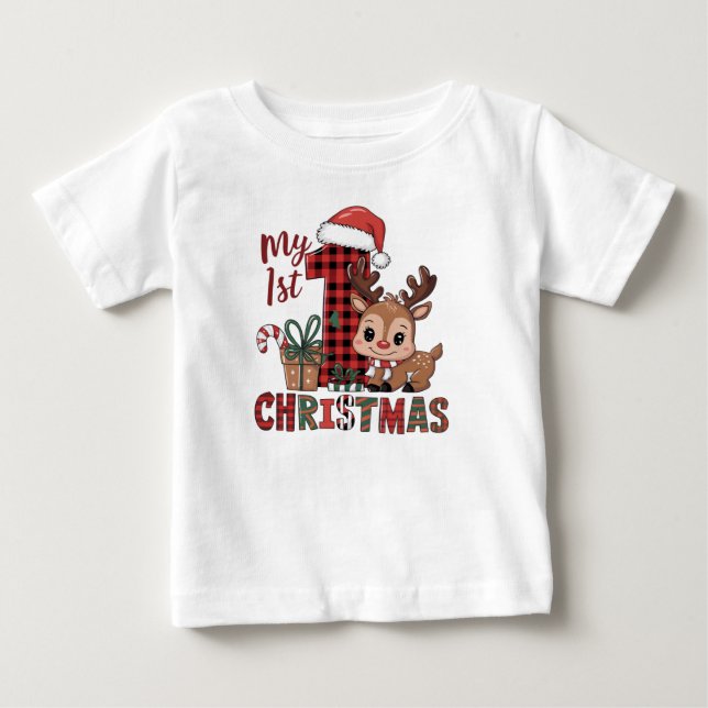 My First Christmas T Shirt (Front)