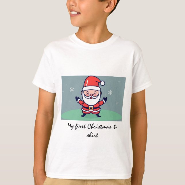 my first christmas t shirts (Front)