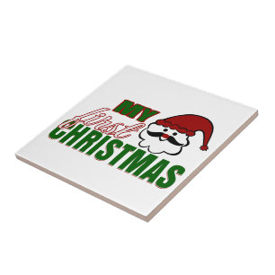 My First Christmas Tile