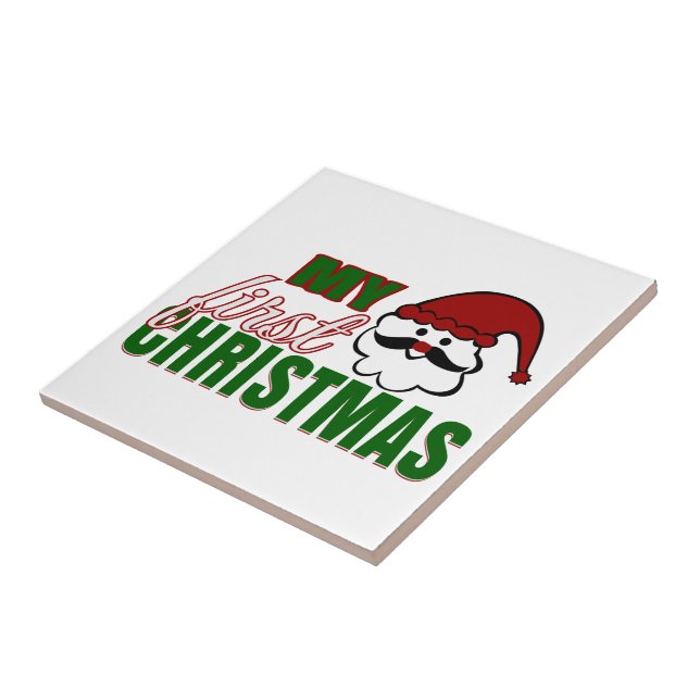 My First Christmas Tile (Side)
