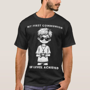 My First Communion Boys Tee Controller Video Game