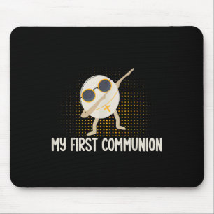 My First Communion Dabbing Wafer 1st Communion T-s Mouse Pad