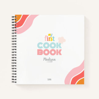 "My First cookbook for kids"  Notebook