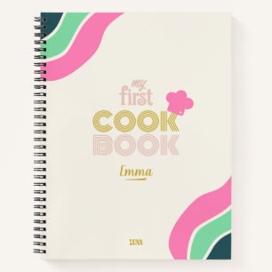"My First cookbook for kids" Notebook