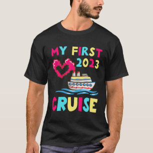 My First Cruise 2023 Toddler Family Vacation Trip T-Shirt