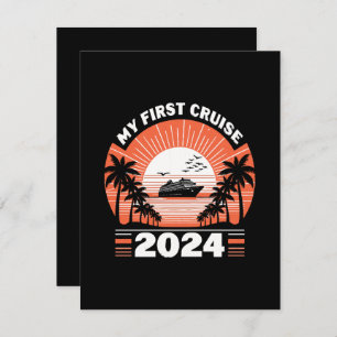 My First Cruise 2024 Card