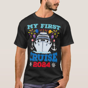 My First Cruise 2024 Family Vacation Cruise Ship T-Shirt