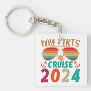 My First Cruise 2024 Family Vacation Cruise Travel Key Ring
