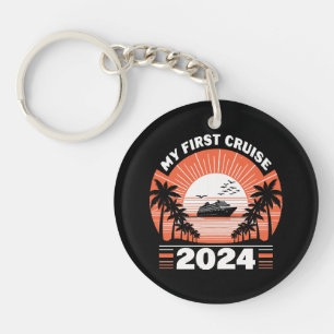 My First Cruise 2024 Key Ring