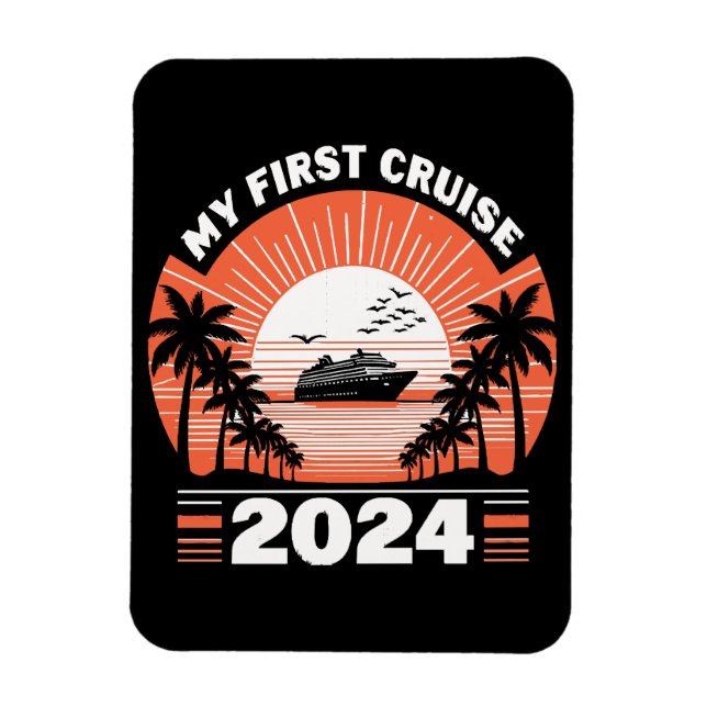 My First Cruise 2024 Magnet (Vertical)
