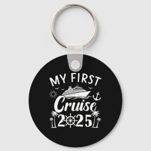 My First Cruise 2025 Family Vacation Boat Trip Wit Key Ring