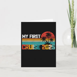 My First Cruise 2025 Family Vacation Cruise Group  Card