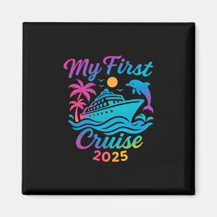 My First Cruise 2025 Family Vacation Trip Ship Mat Magnet