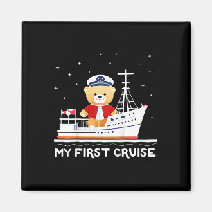 My First Cruise 2025 Vacation Gift For Toddler And Magnet
