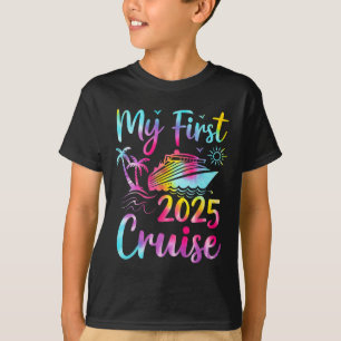 My First Cruise 2025 Vacation Matching Family Crui T-Shirt
