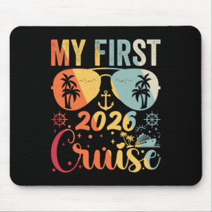My First Cruise 2026 Vacation Matching Family Crui Mouse Pad