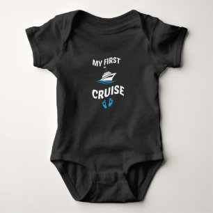My First Cruise,Baby Cruise Vacation My First Baby Bodysuit