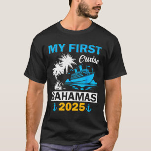 My First Cruise Bahamas 2025 Family Matching Vacat T-Shirt