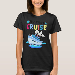 My First Cruise Girls Boys Kids  Vacation Cruise T-Shirt