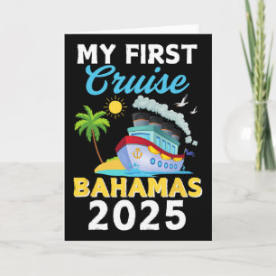 My First Cruise Hamas 2025 Cruise Vacation Trip Cr Card