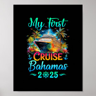 My First Cruise Hamas 2025 Family Trip Cruisin Tog Poster