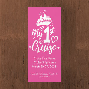 My First Cruise Stateroom Door Marker