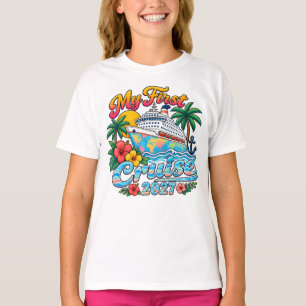 My First Cruise T-Shirt, Family Cruise Vacation  T-Shirt