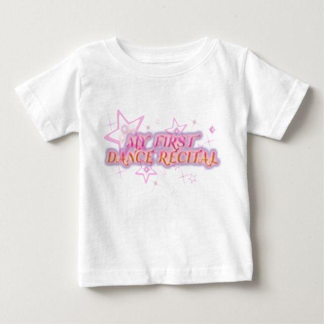 My First Dance Recital T-Shirt (Front)