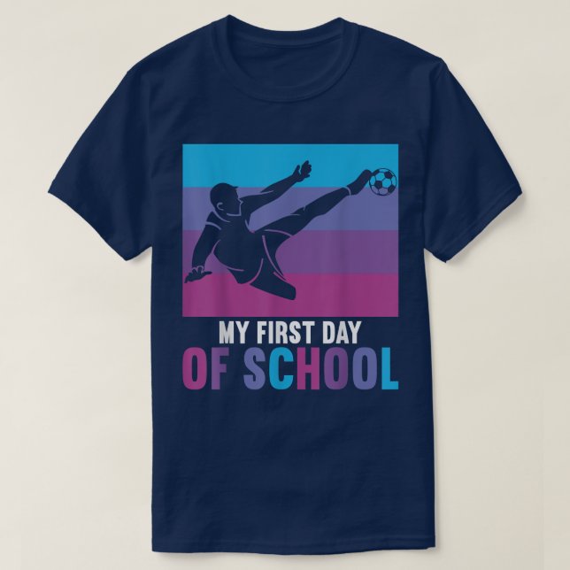 My first day of school 2022 1st Grade back to scho T-Shirt (Design Front)