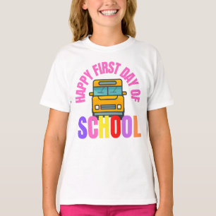My First Day Of School Back To School              T-Shirt