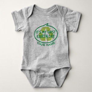 My First Earth Day Baby Bodysuit