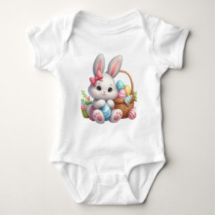 My First Easter 2026 Baby Bodysuit Custom Name