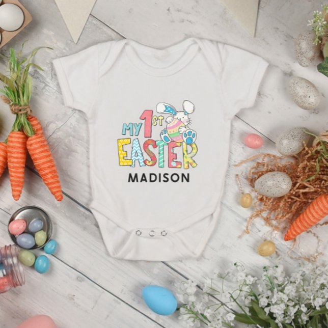 My First Easter Add Your Name Baby Bodysuit (Creator Uploaded)