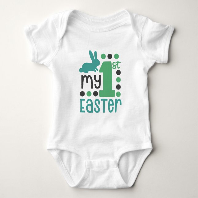 My First Easter Baby Bodysuit (Front)