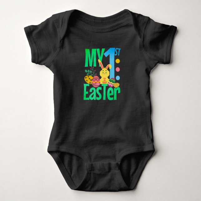 My First Easter Baby Bodysuit (Front)