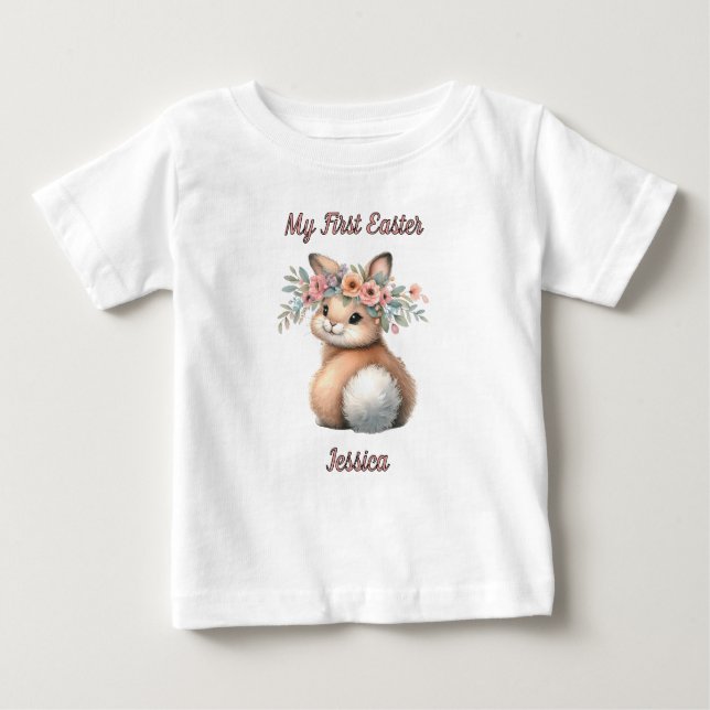 My First Easter  Baby T-Shirt (Front)