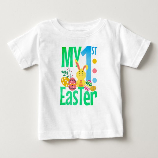My First Easter Baby T-Shirt (Front)