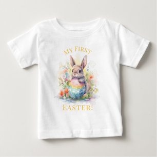 My First Easter Cute Bunny  Baby T-Shirt